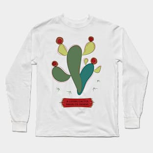 Bald cactus Long Sleeve T-Shirt